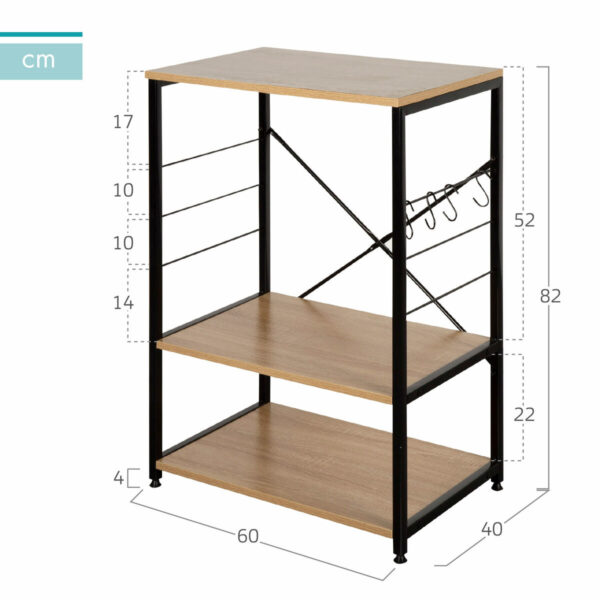 Regal Max Home Stahl Melamine Spanplatte – Bild 4