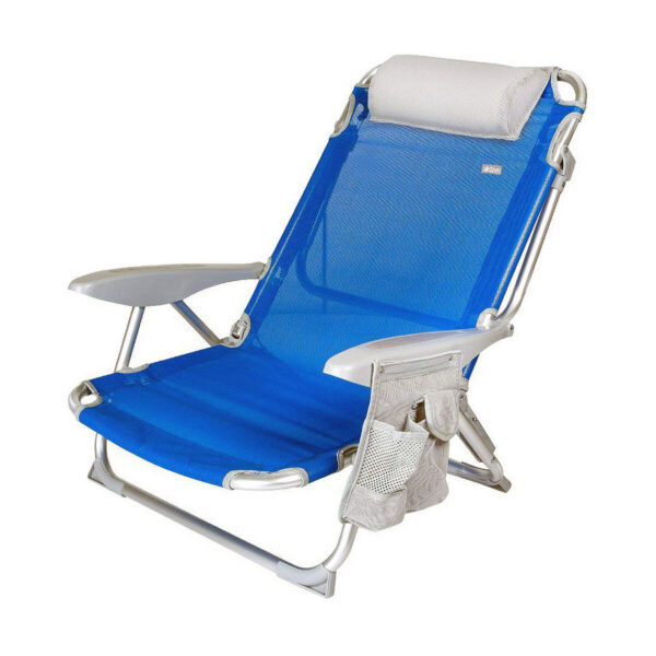 Strandstuhl Aktive Blau 51 x 45 x 76 cm – Bild 2