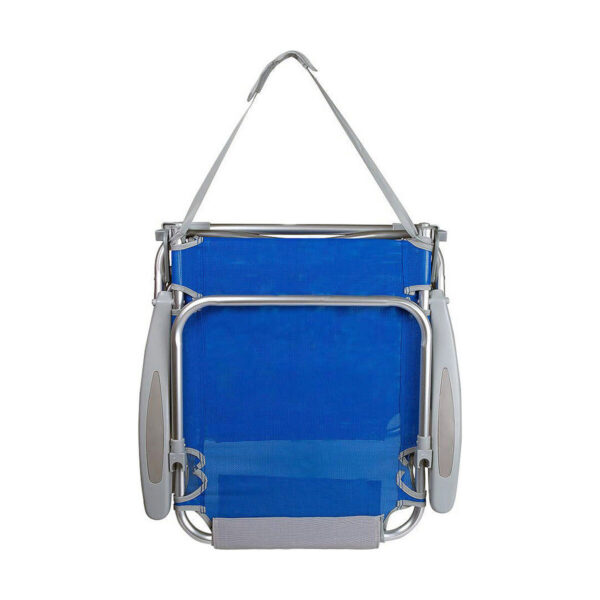 Strandstuhl Aktive Blau 51 x 45 x 76 cm – Bild 3