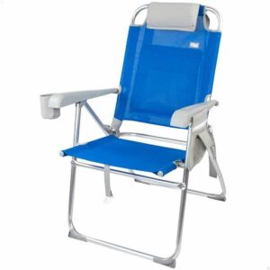 Strandstuhl Aktive Blau 47 x 63 x 99 cm Strand