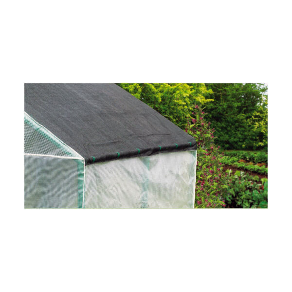 Abdecknetz Nortene Schwarz Polypropylen 70 % 4 x 5 m – Bild 2