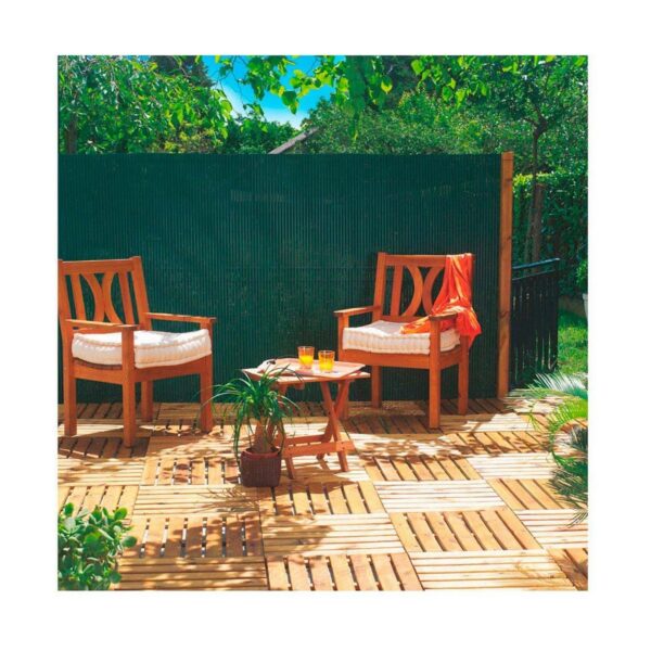 Sichtschutz Nortene Plasticane Oval 1 x 3 m grün PVC – Bild 2