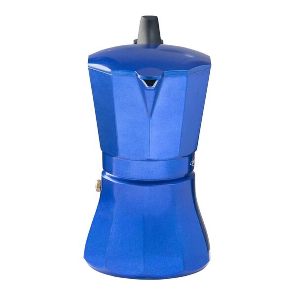 Italienische Kaffeemaschine Oroley Petra Blau Aluminium 6 Tassen – Bild 2