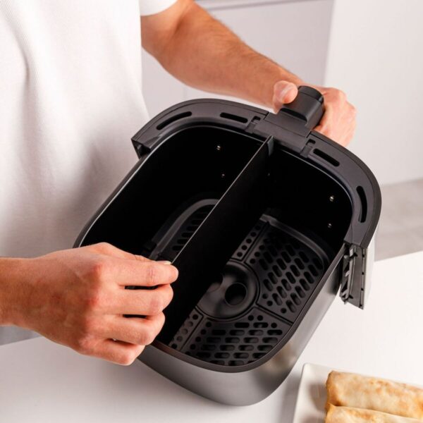 Heißluftfritteuse Taurus 973993000 Schwarz Silberfarben 1600 W 6,5 L – Bild 4