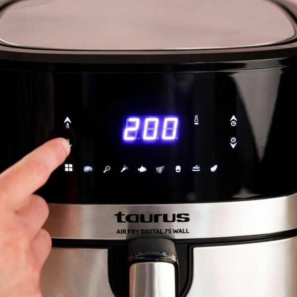 Heißluftfritteuse Taurus 973993000 Schwarz Silberfarben 1600 W 6,5 L – Bild 5