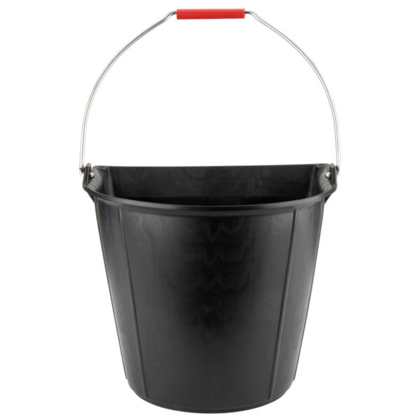 Eimer mit Henkel Bellota 13 L Industriell Schwarz Gummi Resistent – Bild 2