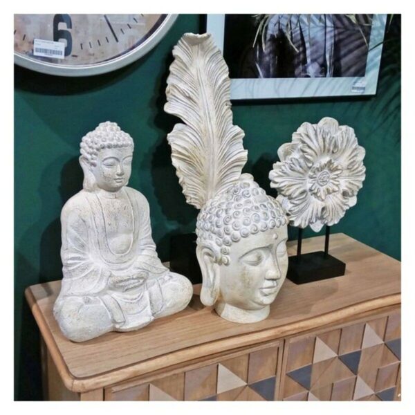 Deko-Figur Versa Buddha Harz (19 x 26 x 18 cm) – Bild 2