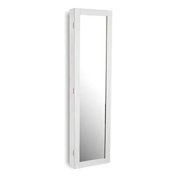 Wandspiegel Versa Weiß Holz MDF Minimalistisch 10 x 120 x 30 cm