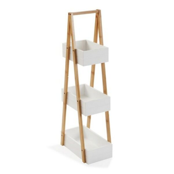 Badezimmerregal Versa Bambus Holz MDF Holz MDF/Bambus (18 x 81 x 30 cm)