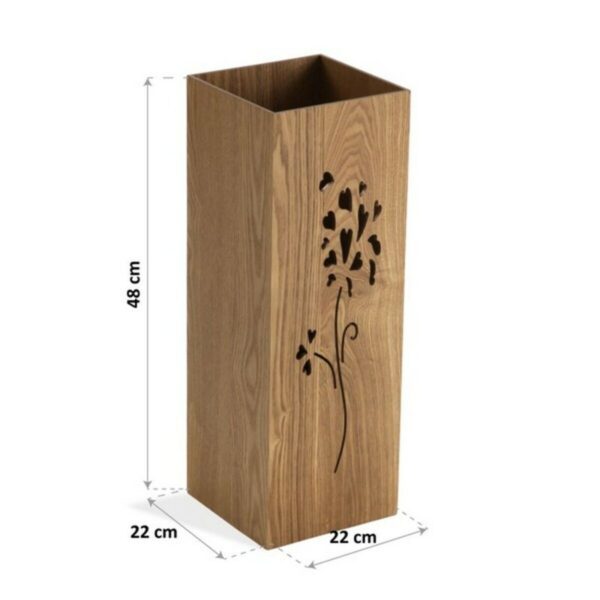 Regenschirmständer Blomster Holz MDF (22 x 48 x 22 cm) – Bild 6