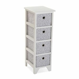 Mehrzweck-Schubladenelement Versa Oxford 30 x 72 x 25 cm Weiß
