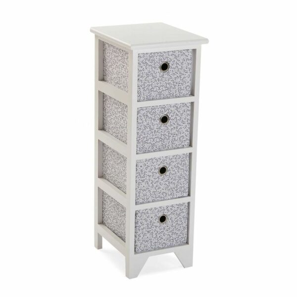 Mehrzweck-Schubladenelement Versa Oxford 30 x 72 x 25 cm Weiß