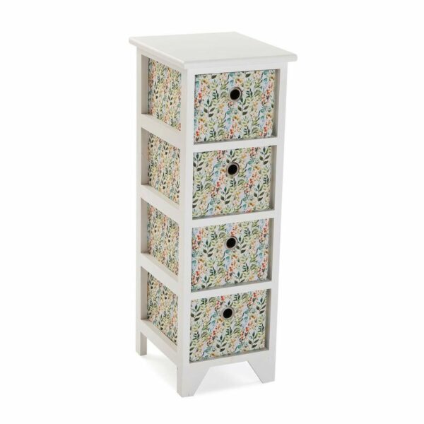 Mehrzweck-Schubladenelement Versa Acuarela 30 x 72 x 25 cm Weiß