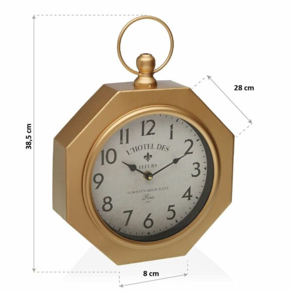 Wanduhr Versa GL Metall (28 x 8 x 40 cm) – Bild 3
