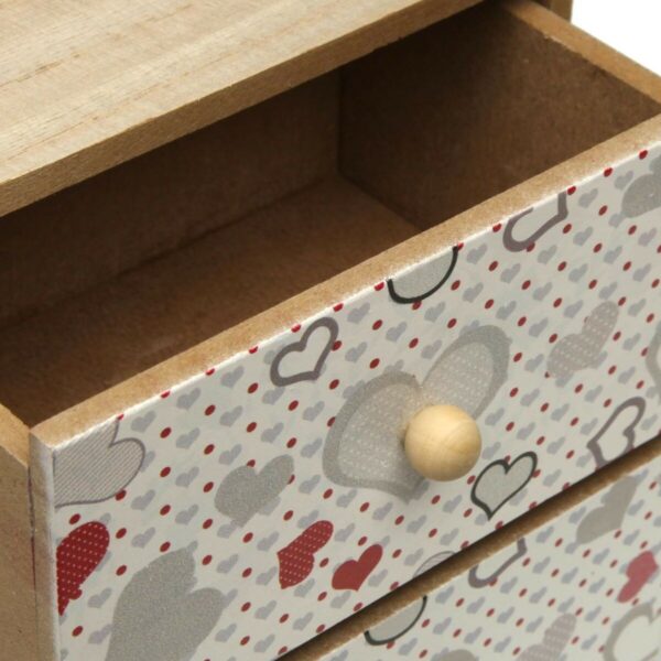 Box-Schmuckkästchen Versa Herzen (12 x 25 x 16 cm) – Bild 3