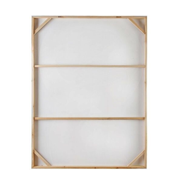 Bild Versa Rosa Blomster Leinwand Kiefer 2,8 x 90 x 120 cm – Bild 3