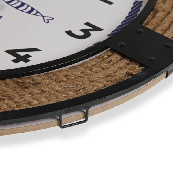 Wanduhr Versa Fische 2 x 60 x 60 cm Metall – Bild 2