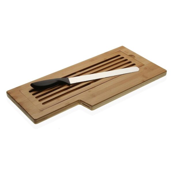 Schneidebrett Versa 23 x 2 x 50 cm Stahl Bambus – Bild 2