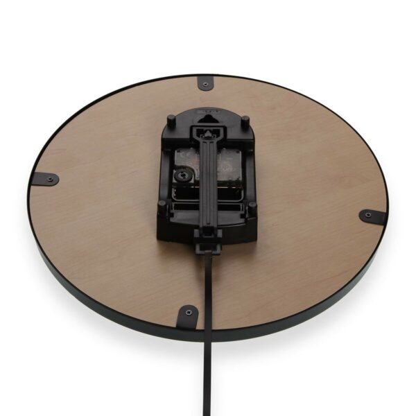 Wanduhr Versa Pendel Metall Kristall Holz MDF 4,5 x 56 x 29 cm – Bild 3