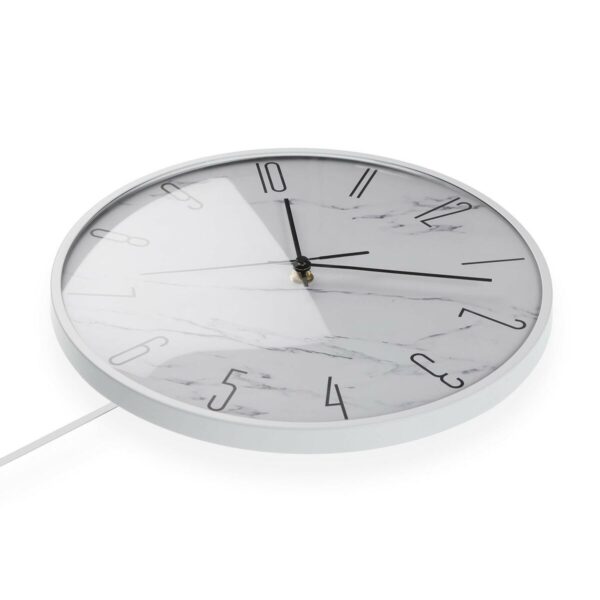 Wanduhr Versa Pendel Metall Kristall Holz MDF 4,5 x 56 x 29 cm – Bild 2