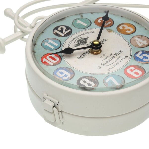 Wanduhr Versa Metall 8 x 27 x 31,5 cm – Bild 2