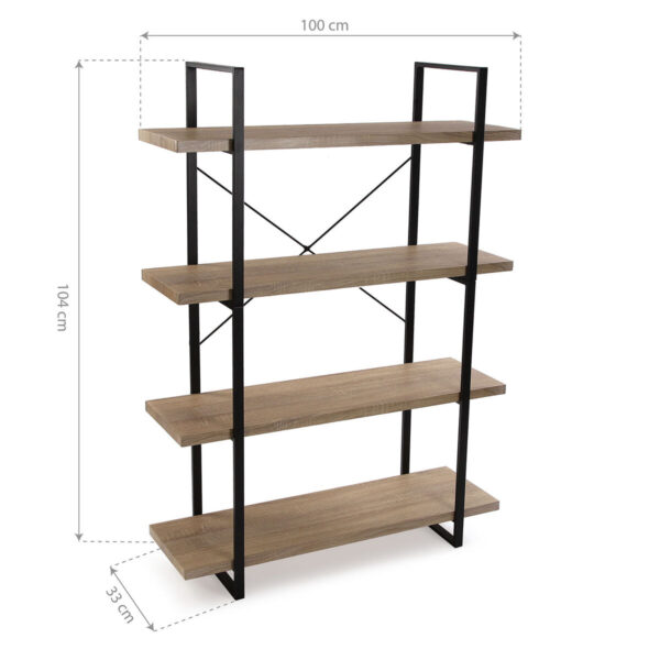 Regal Versa HELSINKI 33 x 141,5 x 100 cm – Bild 5