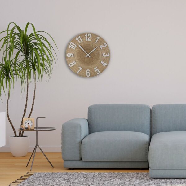 Wanduhr Versa Metall 4 x 60 x 60 cm – Bild 2