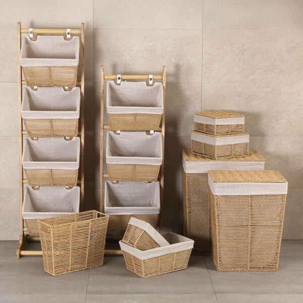 Badezimmerregal Versa Zenit Braun 35 x 102 x 35 cm – Bild 2