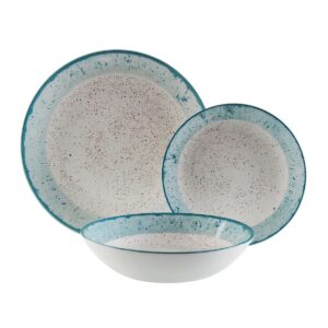 Geschirr Versa Blau Porzellan 18 Stücke