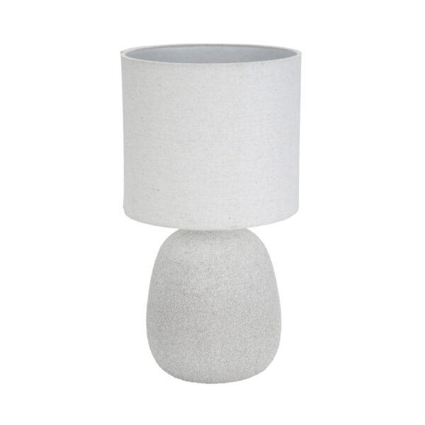 Tischlampe Versa Leinen aus Keramik 40 W 22 x 41 cm