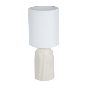 Tischlampe Versa Baumwolle aus Keramik 40 W 15 x 36 cm