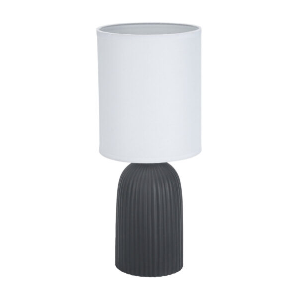 Tischlampe Versa Schwarz Baumwolle aus Keramik 40 W 15 x 36 cm
