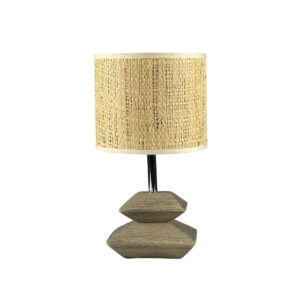 Tischlampe Versa Anis Grau aus Keramik 16 x 30 x 16 cm