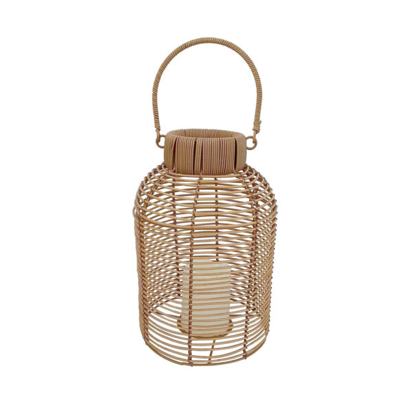 LED-Laterne Versa Rattan