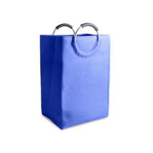 Korb für schmutzige Wäsche Versa Blau Minimalistisch 30 x 55 x 36 cm