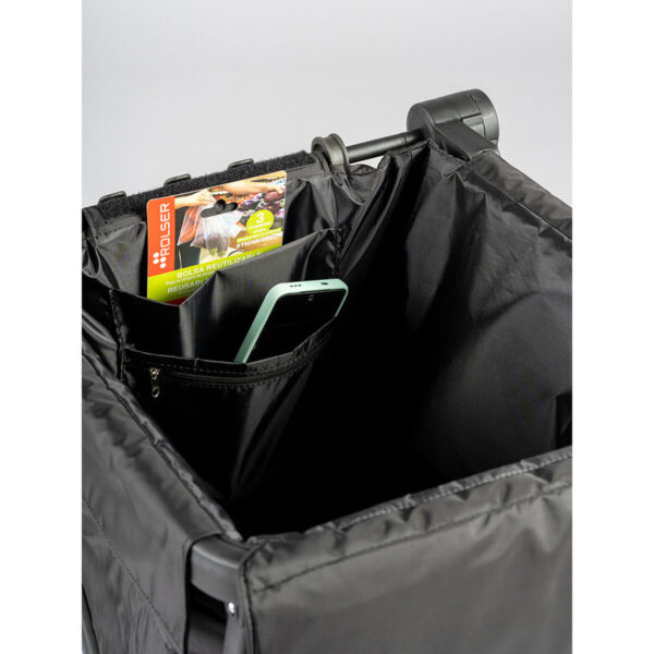 Warenkorb Rolser basket mf 4b Schwarz 50 L – Bild 6