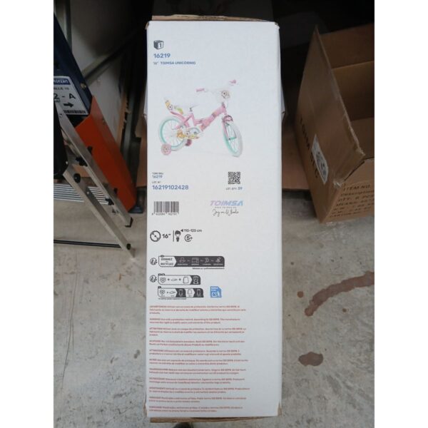 Kinderfahrrad Toimsa 16" Einhorn – Bild 2