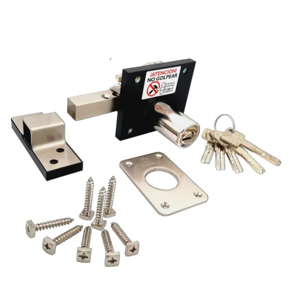 Sicherheitsschloss Lince 7930r-97930rcm Mattierend Verchromt – Bild 4