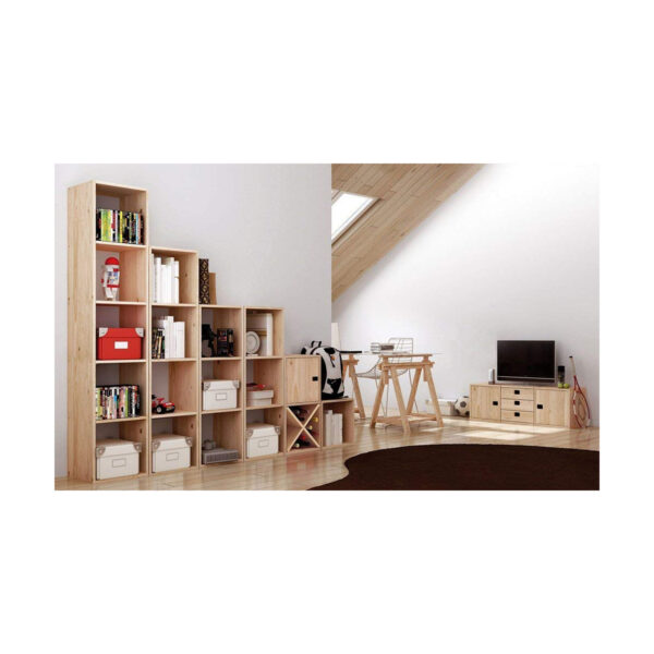 Regale Astigarraga 2x2 Dinamic Kiefer (70,8 x 70,8 x 33 cm) – Bild 3