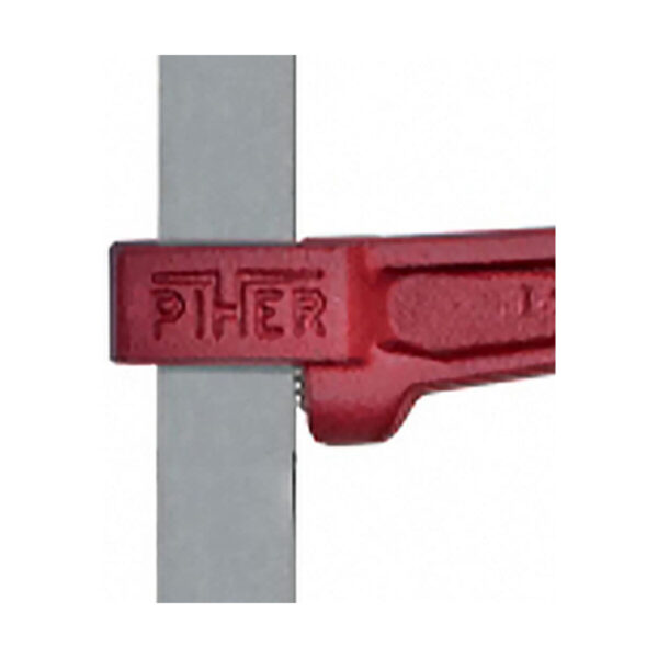 Schraubzwinge Piher M-15 02015 Stahl Buchenholz 15 cm – Bild 4