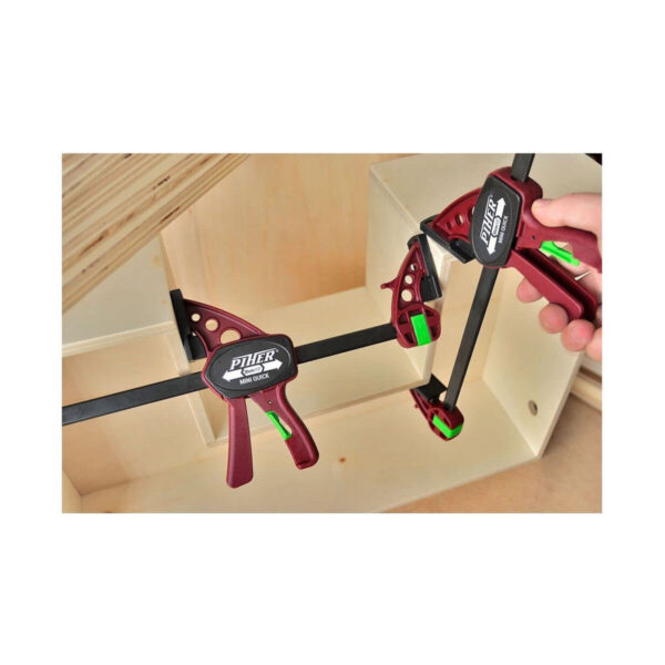 Einhand-Schraubzwinge Piher Mini Quick 52430 30 cm – Bild 4