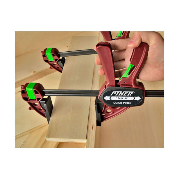 Einhand-Schraubzwinge Piher Quick 52630 30 cm – Bild 2
