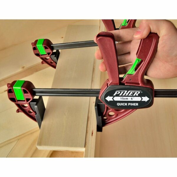Einhand-Schraubzwinge Piher Quick 52645 45 cm – Bild 2