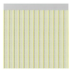 Vorhang Acudam Brescia Türen Gelb Außenbereich PVC Aluminium 90 x 210 cm