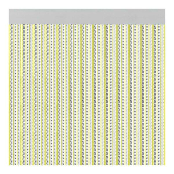 Vorhang Acudam Brescia Türen Gelb Außenbereich PVC Aluminium 90 x 210 cm