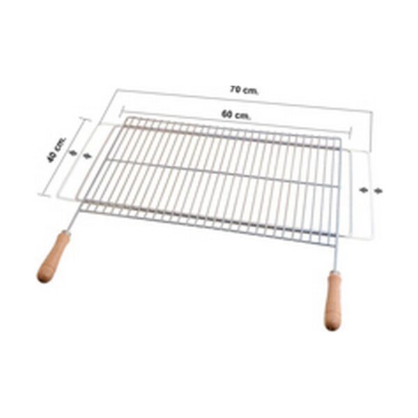 Grill Sauvic Verzinktes Stahlblech 60 x 40 cm – Bild 2