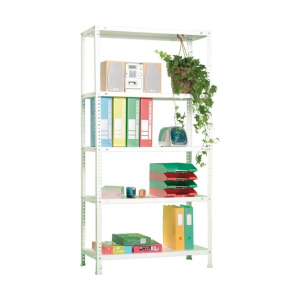 Regal Simon Rack Comfort 5/400 Metall 5 Regale 500 kg (180 x 90 x 40 cm) – Bild 4