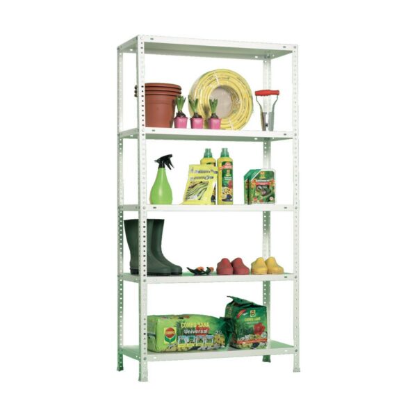 Regal Simon Rack Comfort 5/400 Metall 5 Regale 500 kg (180 x 90 x 40 cm) – Bild 5