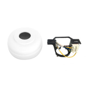 Zierstück EDM 33806 Ersatzteil Ø 131 x 56 mm Weiß