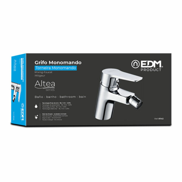 Mischbatterie EDM 01142 Altea Edelstahl Messing Zink Bidet – Bild 3